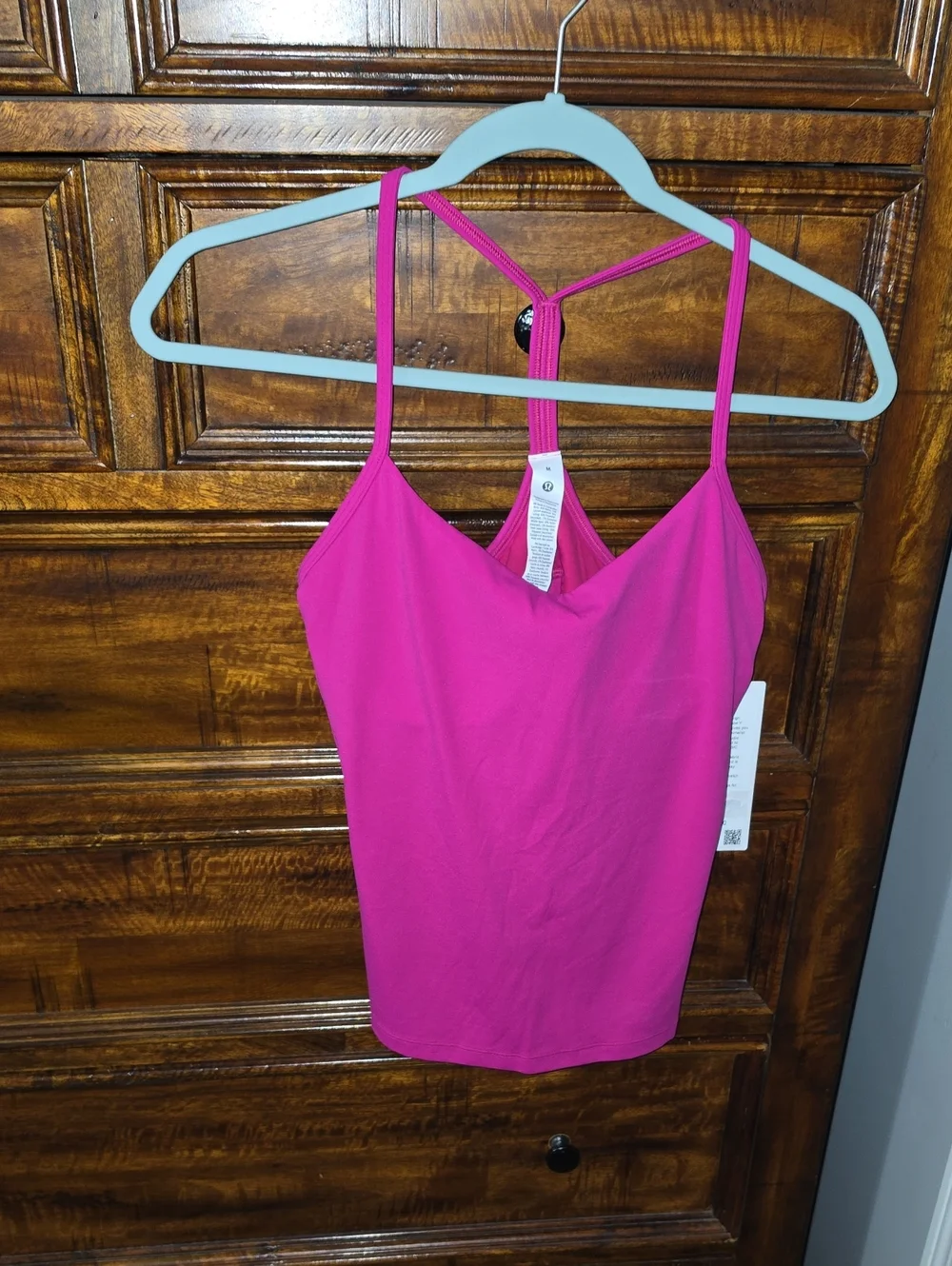 Lululemon Flow Y Tank, Nulu Material! Pink Flare! Nwts. Sz Medium